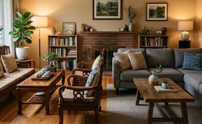 Salon gỗ và sofa: Nên chọn loại nào cho phòng khách gia đình?