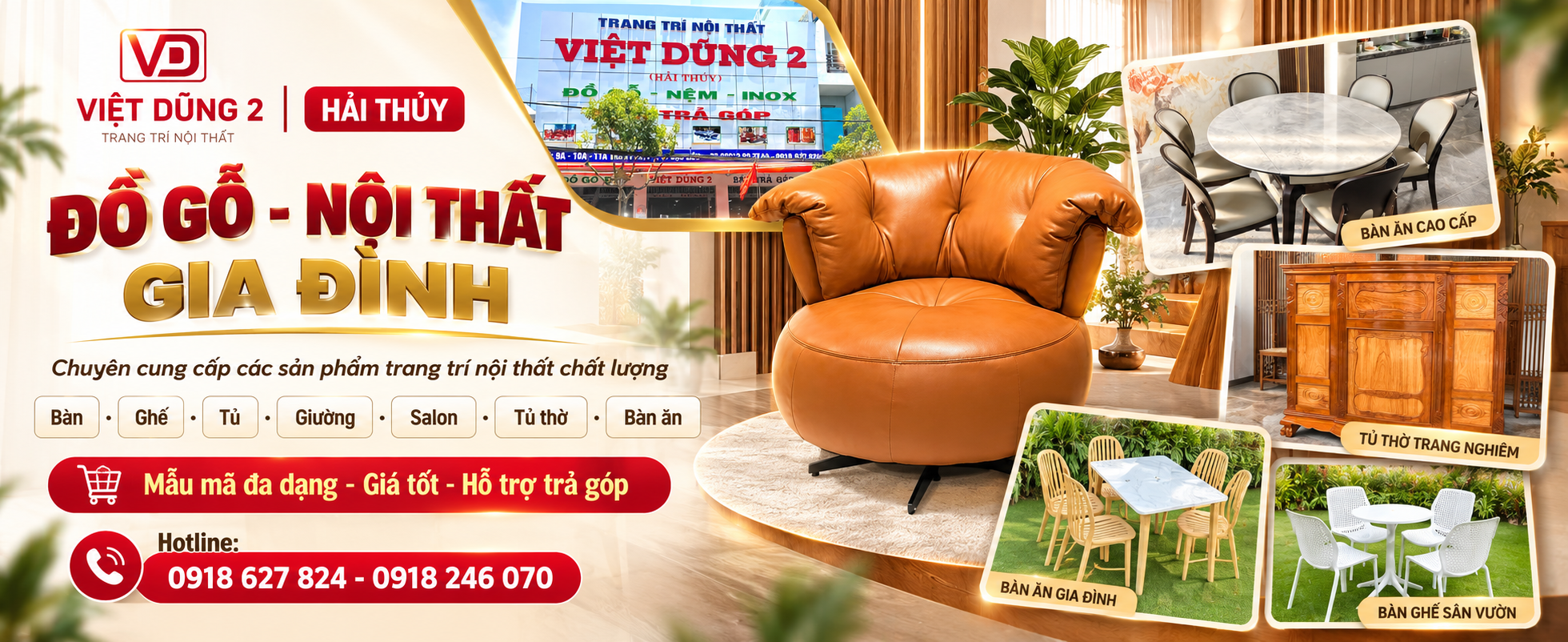 Sự kết hợp hài hòa giữa các yếu tố nội thất trong ngôi nhà
