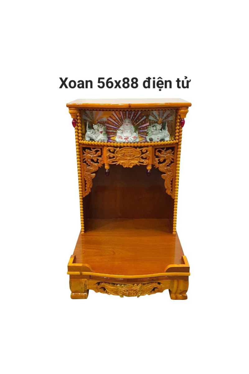 TỦ THẦN TÀI XOAN ĐÀO 56 ĐÈN