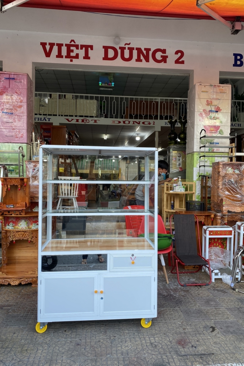 Tủ bán đồ ăn ( phở/cơm/bánh mì..) 40x80